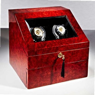 Orbita Siena Two Executive Burl Wood Winder