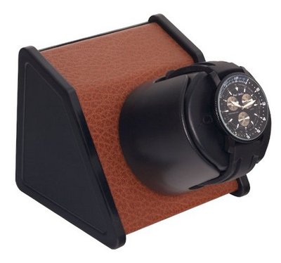 Sparta 1 Winder in Brown Leatherette by Orbita
