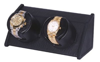 Sparta 2 Winder in Black Leatherette by Orbita