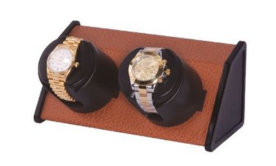 Sparta 2 Winder in Brown Leatherette by Orbita