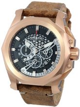 Orefici Unisex ORM2C4858V Vintage Gladiatore Analog Display Quartz Brown