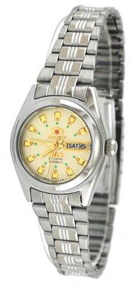 Orient #BNQ1X003C Tri Star Champagne Dial Automatic