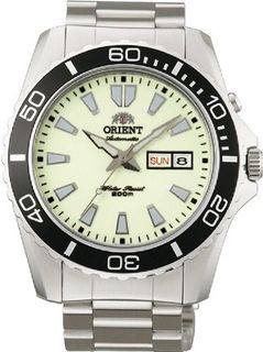 Orient #EM75005R Stainless Steel Luminous Dial Mako XL 200M Automatic Diver