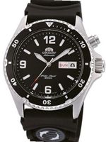 Orient Mako Black Dial Automatic Dive with Rubber Dive Strap EM65004B