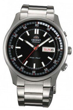 Orient Marshall #EM7E001B Stainless Steel Day/Date 50M Self Winding Automatic