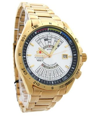 Orient Wide Calendar FEU03000WW