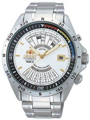 Orient Wide Calendar FEU03002WW