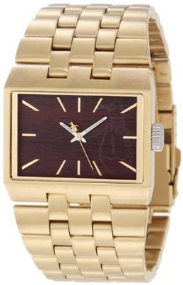 Original Penguin OP 3007 GD Bogey Analog Display Goldtone Stainless Steel