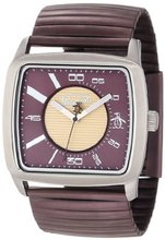 Original Penguin OP 3010 BR Lewis Brown Stainless Steel Expansion Bracelet