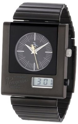 Original Penguin OP 3013 BK Joey Black Plated Stainless Steel