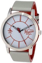 Original Penguin OP1025SL Nathan Quartz Analog Silver Tone Case