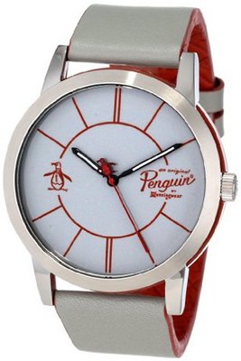 Original Penguin OP1025SL Nathan Quartz Analog Silver Tone Case