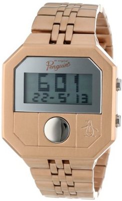 Original Penguin OP3034RG Cary All Rose Gold Stainless Steel Digital