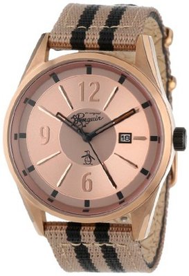 Original Penguin OP4024RG Spencer Quartz Analog Rose Gold Bezel