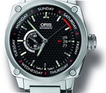 Oris 4154MB BC4 Black Dial Bracelet