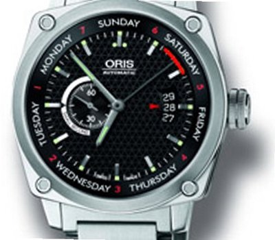 Oris 4154MB BC4 Black Dial Bracelet