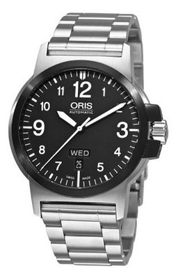 Oris 73576414364MB BC3 Sportsman Day Date Stainless Steel Bracelet