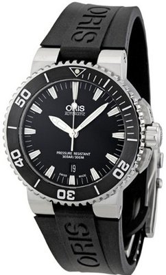 Oris Aquis Date 43 mm Steel/Rubber 733-7653-4154RS