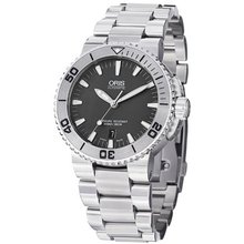 Oris Aquis Date Dark Grey Dial Stainless Steel 733-7653-4153MB