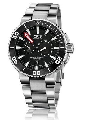 Oris Aquis Regulateur Der Meistertaucher Black Dial Stainless Steel 01 749 7677 7154-Set