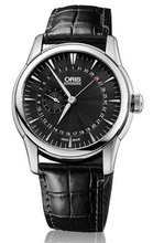 Oris Artelier Pointer Date Black Dial Black Leather 01 744 7665 4054-07 5 22 71FC