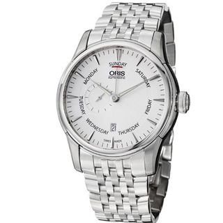 Oris Artelier Small Second Pointer Day Stainless Steel Automatic 74576664051MB