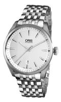 Oris Artix Date Steel 42mm - Silver Dial, Stainless Steel Bracelet 73376424051MB