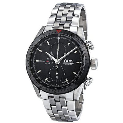 Oris Artix GT Chronograph Black Dial Stainless Steel 674-7661-4434MB