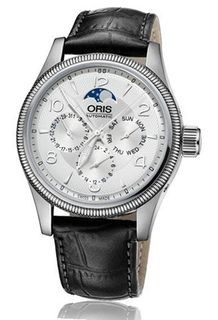 Oris Big Crown Complication Silver Dial Black Leather 582-7678-4061LS