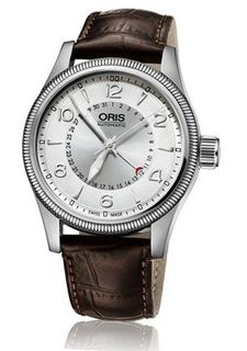 Oris Big Crown Pointer Date Silver Dial Brown Leather 01 754 7679 4061-07 5 20 76FC