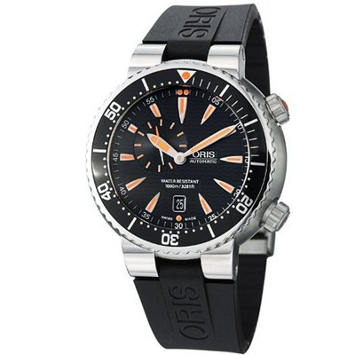 Oris Divers Small Second Automatic Black Dial Stainless Steel 743-7609-8454RS