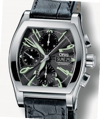 Oris Tonneau Miles Tonneau Chronograph