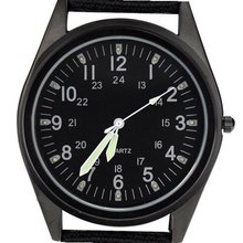 Orkina Black Dial Nylon Fabric Strap Wrist