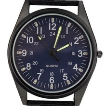 Orkina Ocean Blue Dial Quartz Nylon Canvas Strap Fashion Wrist P104IP-BLU