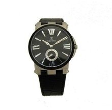 Oskar Emil Boston Elegant Ultra Thin Retro with Leather Strap