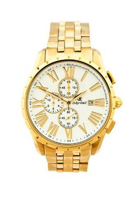 Oskar Emil Brasilia White Gold Chronograph With Date