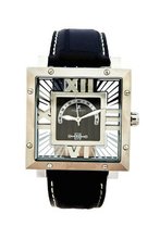 Oskar Emil Colorado Transparent Stainless Steel Black / Silver