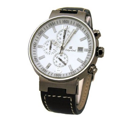 Oskar Emil Lyon green Chronograph designer ,