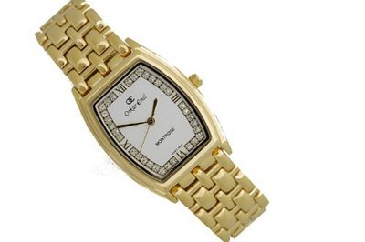 Oskar Emil Montrose Gold Crystal Set Gent's Dress