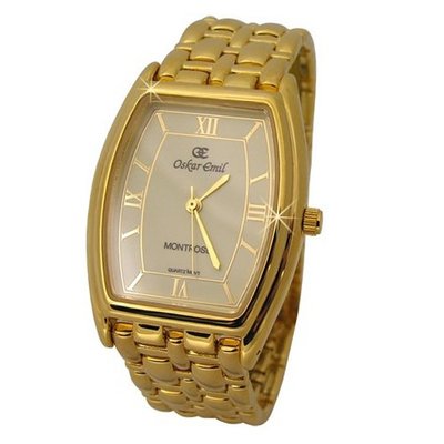 Oskar Emil Montrose Gold Elegant Gent's Dress