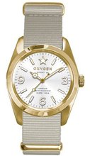 Oxygen Nugget 38 unisex quartz with white Dial analogue Display and white nylon Strap EX-S-NUG-38-IV