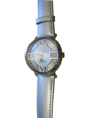 Palazzo Brugiotti 2MP12.3 silver calfskin band .