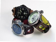 Panatime 24mm Torrino Italian Lamb Rally Collection band color Black/Red