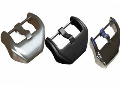 Sparta Buckle Heavy Duty 6mm Thick lug size 22mm finish Polish