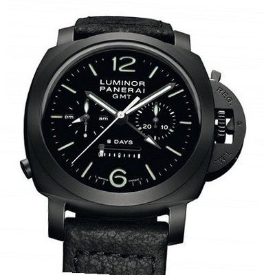 Panerai Manifattura Luminor 1950 8 Days Chrono Monopulsante GMT Ceramic, 2008