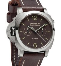 Panerai Special Editions Luminor 1950 Chrono Monopulsante Left-handed 8 Days Titanio