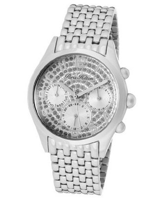 Beverly Silver Glitter Dial Stainless Steel
