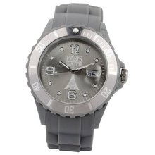 Paris Silicone Silver Quartz Calendar Date for Kids Designed in France