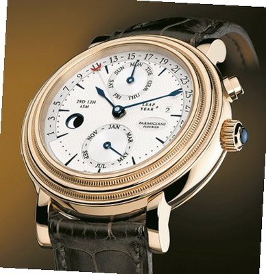 Parmigiani Fleurier Quantieme Perpetual Retrograde Toric Corrector Répétition Minutes et Quantième Perpétuel
