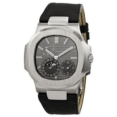Patek Philippe Nautilus Automatic Moonphase Slate Grey Dial 5712G/001